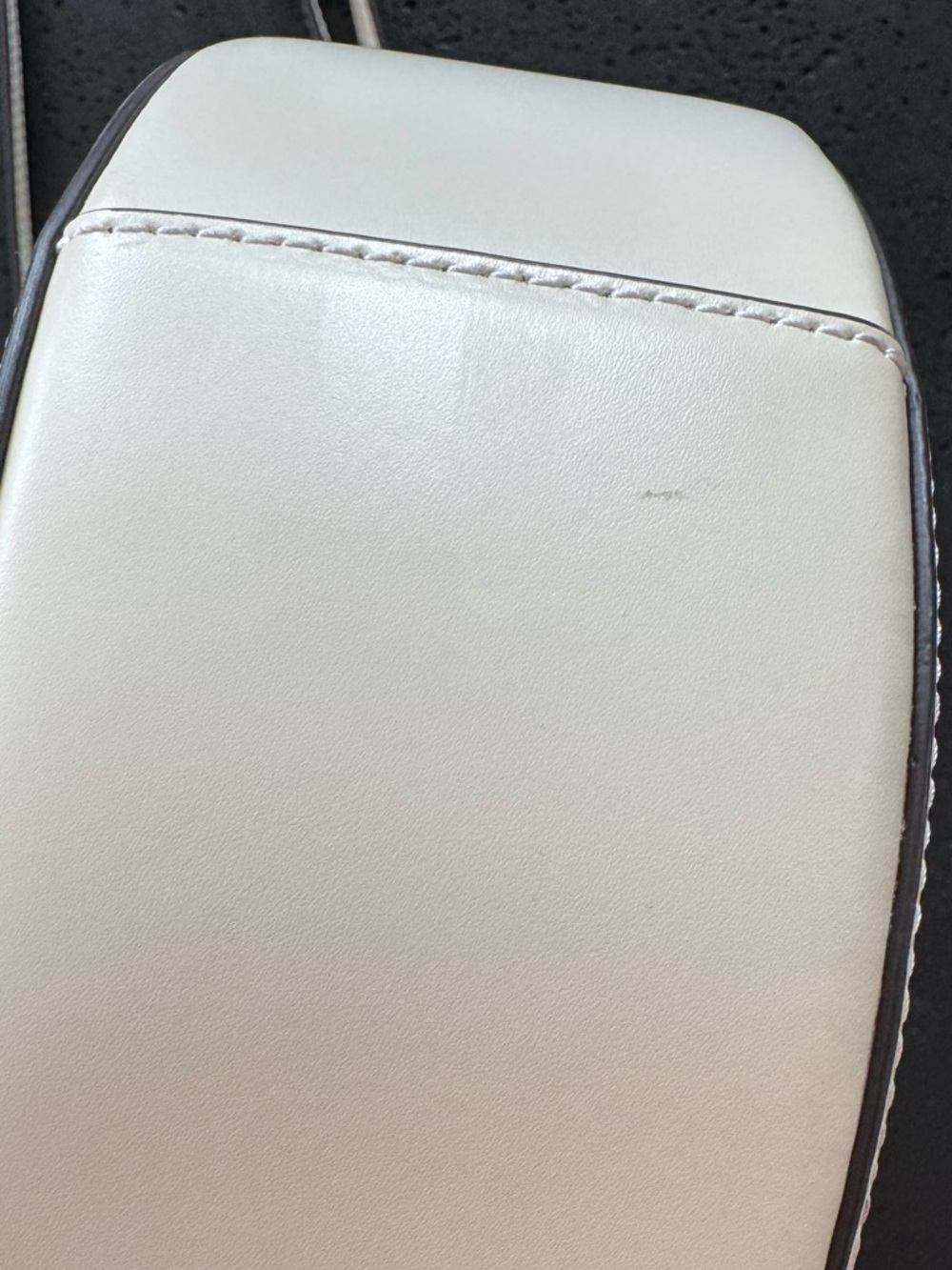 STAUD Crescent Hobo Bag in Cream - Picture 7 of 8